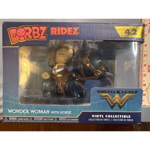 NIB Funko Dorbz Ridez 42 Wonder Woman With Horse Vinyl Collectible DC Comics